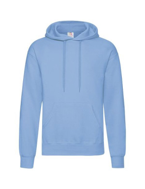 Fruit of the Loom Bluza męska Classic kangurka Hooded Sweat XL błękitny