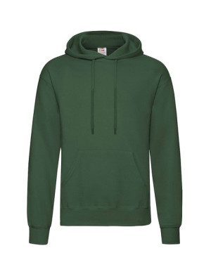 Fruit of the Loom Bluza męska Classic kangurka Hooded Sweat XL but. zieleń