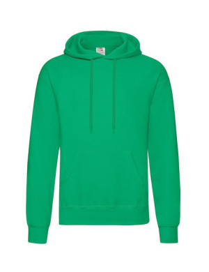 Fruit of the Loom Bluza męska Classic kangurka Hooded Sweat M traw. zieleń
