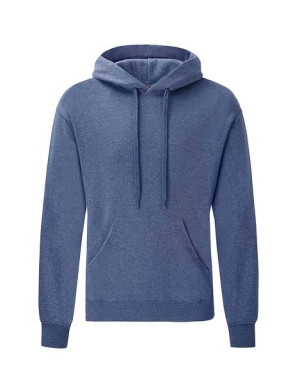 Fruit of the Loom Bluza męska Classic kangurka Hooded Sweat S niebieski mel