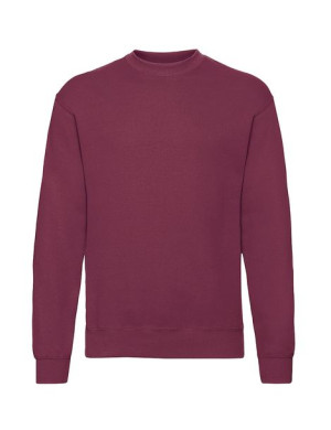 Fruit of the Loom Bluza męska Classic Set-In Sweat M burgund