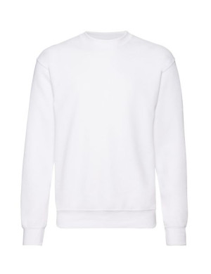 Fruit of the Loom Bluza męska Classic Set-In Sweat M biały
