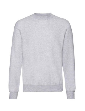 Fruit of the Loom Bluza męska Classic Set-In Sweat 4XL szary melanż