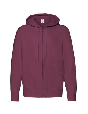 Fruit of the Loom Bluza męska rozpinana z kapturem S burgund (41)