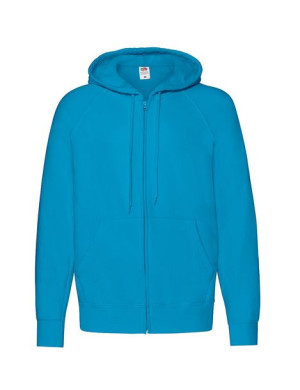 Fruit of the Loom Bluza męska rozpinana z kapturem XL lazurowy (ZU)