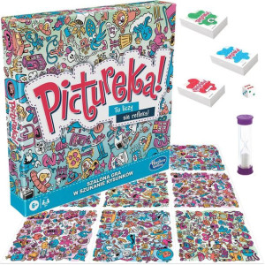 Pictureka Gra Planszowa Rodzinna Nowa Wersja Hasbro Gaming F2564