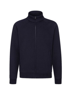 Fruit of the Loom Bluza męska premium na zamek XL ciemny granat (AZ)