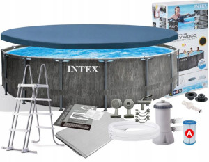 Basen stelażowy 457x122cm 11w1 Intex 26742