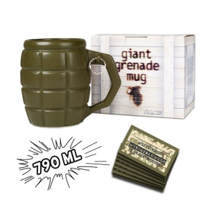 Gigantyczny Kubek Granat Zielony 790 Ml Bileciki