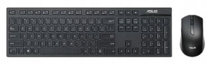 Zestaw klawiatura + mysz ASUS W2500 Wireless Black