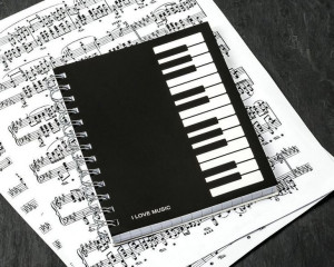 Notes Muzyka - I Love Music