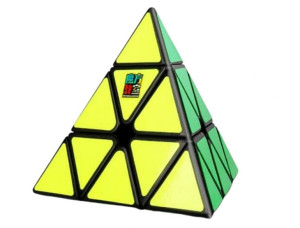 Gra Logiczna Kostka Łamigłówka Pyraminx Black Moyu
