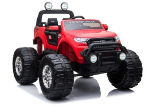 Pojazd Na Akumulator Ford Ranger Monster Lcd Czerwony