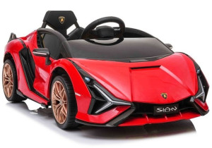 Auto Na Akumulator Lamborghini Sian Czerwony