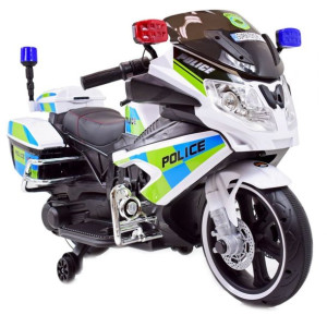 Mega Motor Policyjny Na Akumulator, Kogut, Megafon, Moc/Bej8188