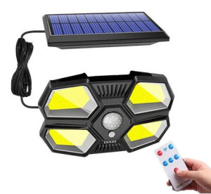 Latarnia Lampa Solarna Uliczna+panel+pilot 200 Led