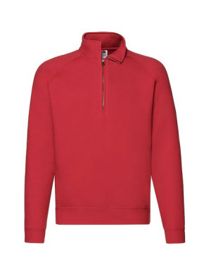 Fruit of the Loom Bluza męska Premium z krótkim zamkiem XL czerwony