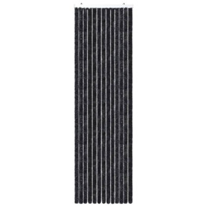 Zasłona przeciwko owadom, antracytowa, 56x200 cm, szenil