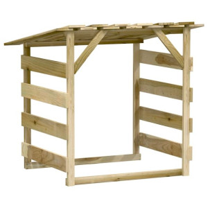 Pergola ogrodowa z daszkiem, 100x90x100 cm, drewno sosnowe