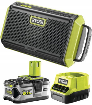 Głośnik Głośniki Bluetooth 18v Ryobi Rbt18 +5ah