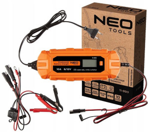 Neo Prostownik Automatyczny 10a 6v 12v Ładowarka