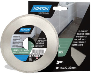 NORTON TARCZA DIAMENTOWA 125mm ceramika gres marmu