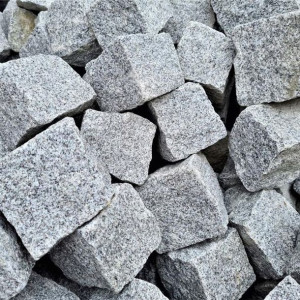Kostka Granitowa Brukowa Szara 8x11 cm sztuki
