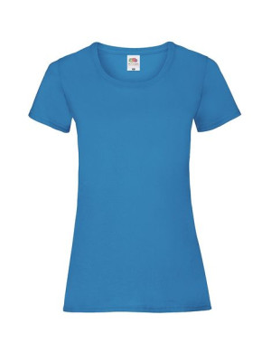 Fruit of the Loom Koszulka damska valueweight Classic XL lazurowy