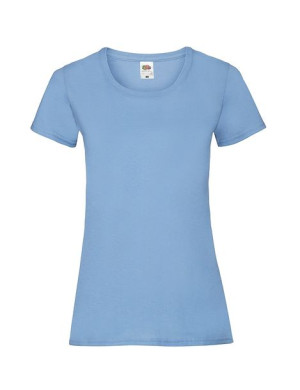 Fruit of the Loom Koszulka damska valueweight Classic XXL błękitny
