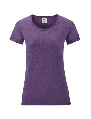 Fruit of the Loom Koszulka damska valueweight Classic XL Heather Purple