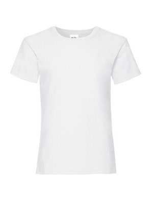 Fruit of the Loom Koszulka dla dziewcząt Classic 164 cm biały