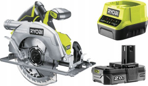 Ryobi Pilarka Tarczowa Bezszczotkowa R18cs7 + 2ah