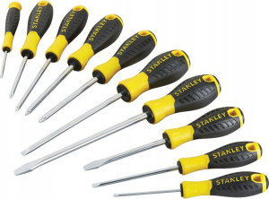 STANLEY 60-211 ZESTAW WKRĘTAKÓW Śrubokręty 10szt