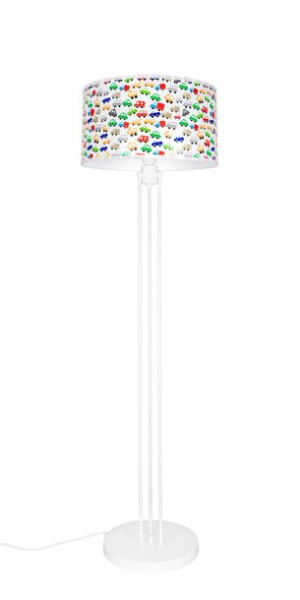  Lampa stojąca z abażurem autka