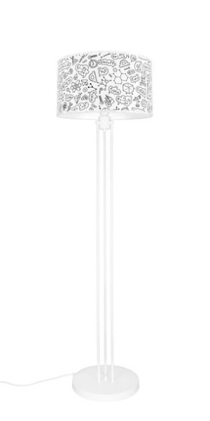  Lampa stojąca z abażurem wzory matematyczne