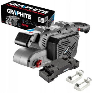 Szlifierka taśmowa 900W 76x533mm GRAPHITE 59G395