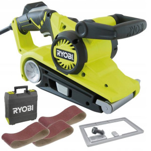 Szlifierka Taśmowa Ryobi Ebs800v 800w + 3 Pasy