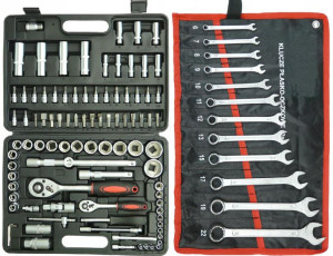 Zestaw 108el Kluczy Klucze Nasadowe+gratis 6-22mm