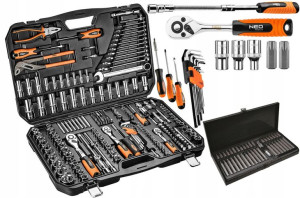 Zestaw 233el Klucze Nasadowe Neo 08-681 +40 Torx