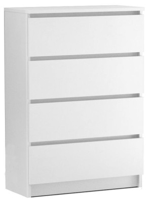 Komoda Rico 4s Biała 60 Cm