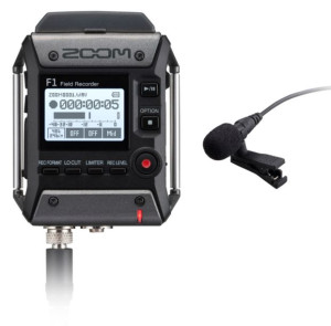 Zoom F1-lp Rejestrator Audio Mikrofon Lavalier