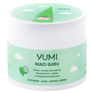 Yumi Niaci Guru krem-sorbet do cery problematycznej Szpinak i Ogórek 50ml