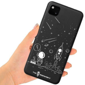 Etui Do Google Pixel 4a Twardowsky Space +szkło 9h
