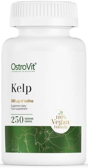 Kelp - Suplement diety Jod 250 tabl - OstroVit