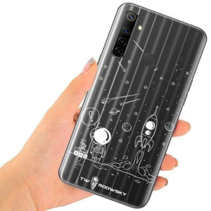 Etui Do Realme 6i Case Twardowsky Space + Szkło 9h