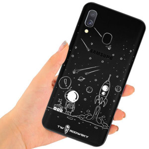 Etui Do Galaxy A40 Sm-a405 Twardowsky Space +szkło