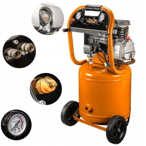 Kompresor Olejowy Pionowy 40l Neo Tools 12k010
