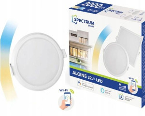 Lampa Oprawa Plafon 22W 2700-6500K WIFI SMART TUYA