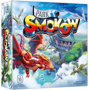 PARK SMOKÓW gra planszowa DRAFTOWANIE karty smoki