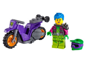 LEGO City 60296 WHEELIE Motocykl kaskaderski pokaz